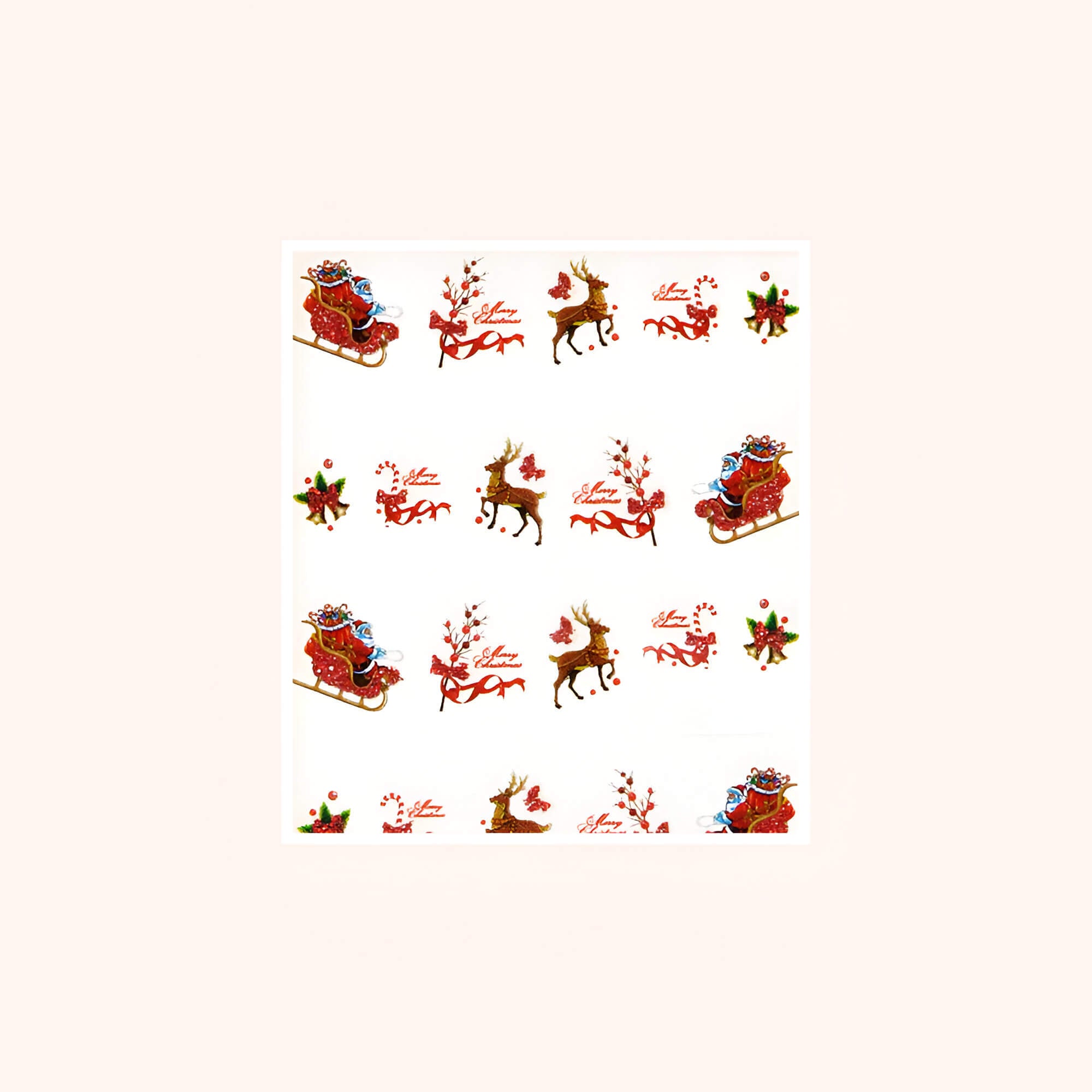 Water Decal Noel 4