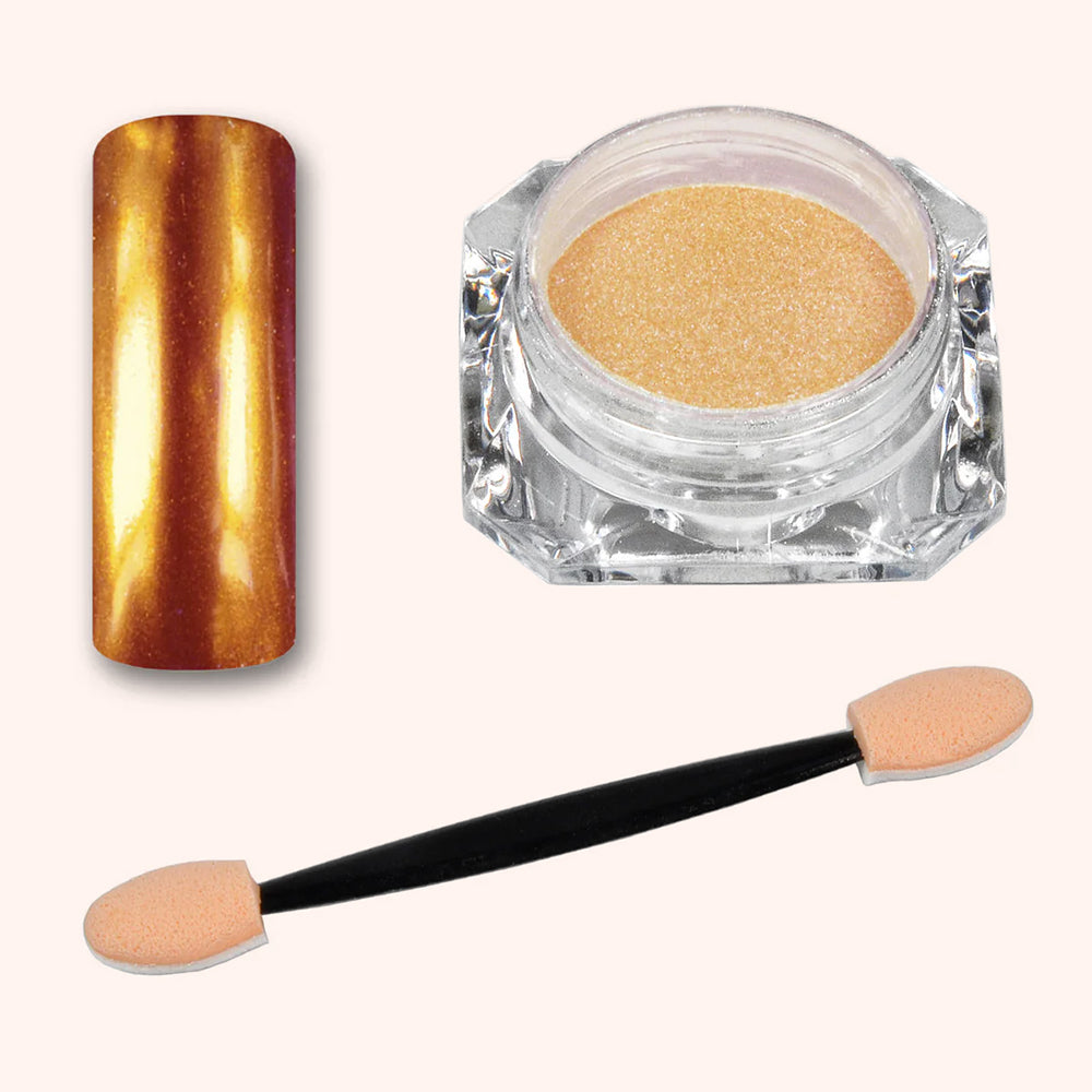 Miroir Chrome Poudre Copper Reflection