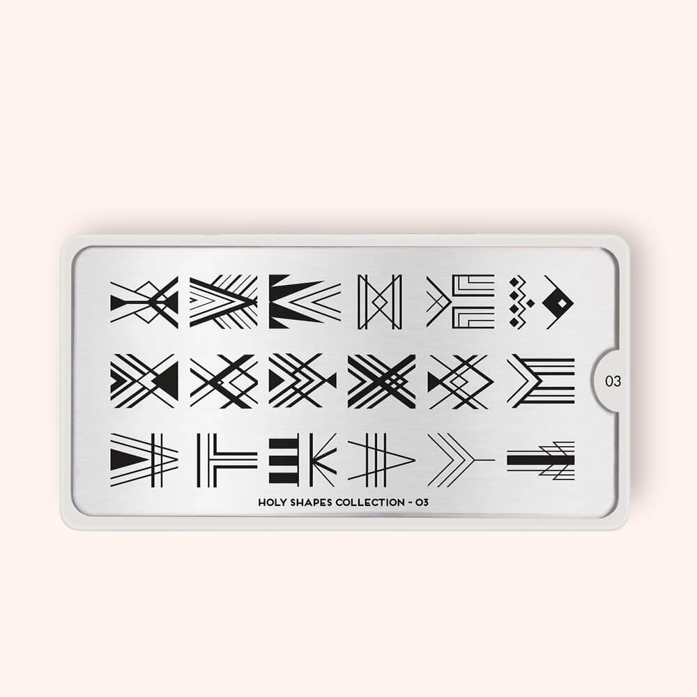 Plaque Stamping Holy Shapes 03 - MoYou London
