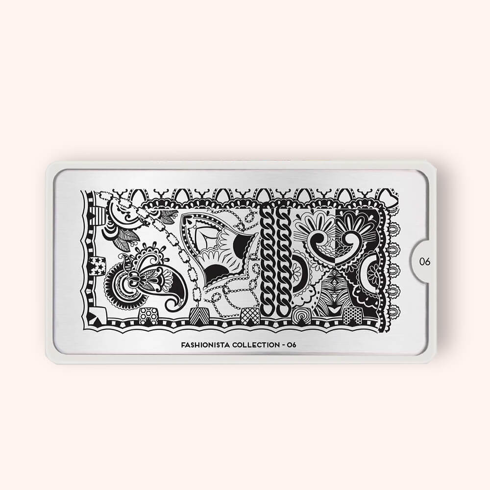 Plaque Stamping Fashionista 06 - MoYou London
