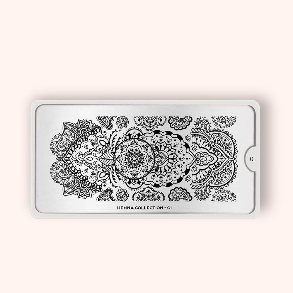 Plaque Stamping Henna 01 - MoYou London