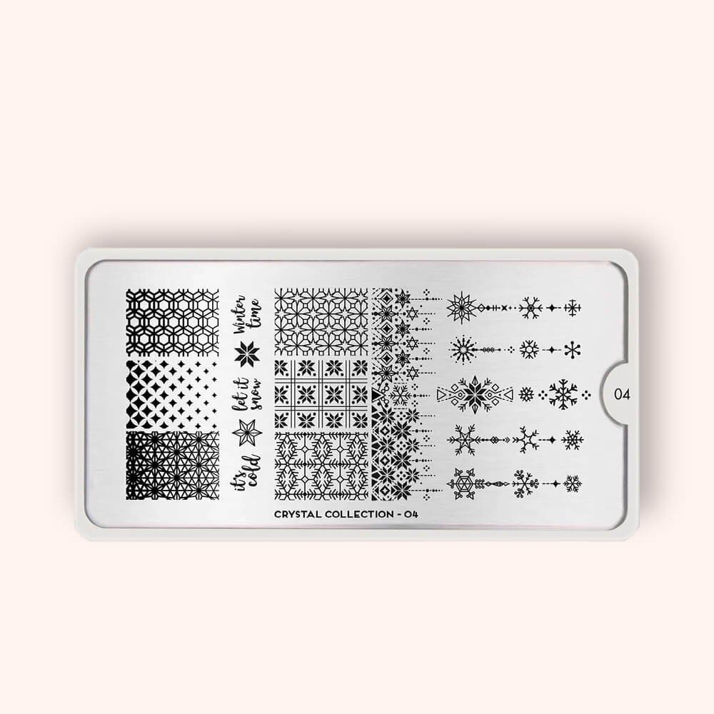 Plaque Stamping Crystal 04 - MoYou London