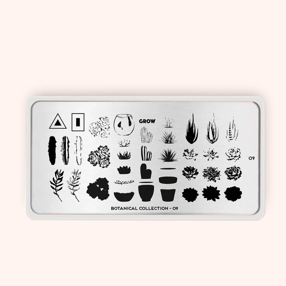 Plaque Stamping Botanical 09 - MoYou London