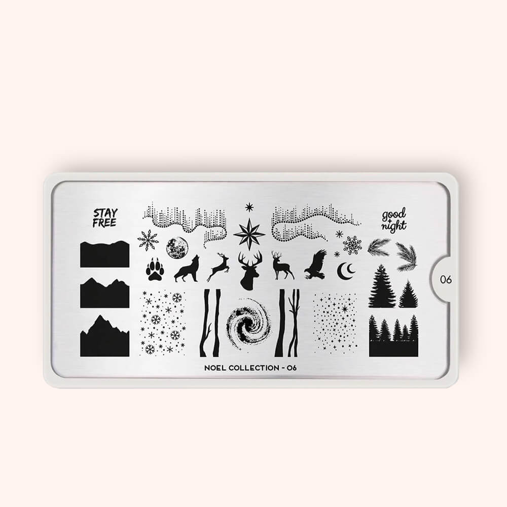 Plaque Stamping Noel 06 - MoYou London