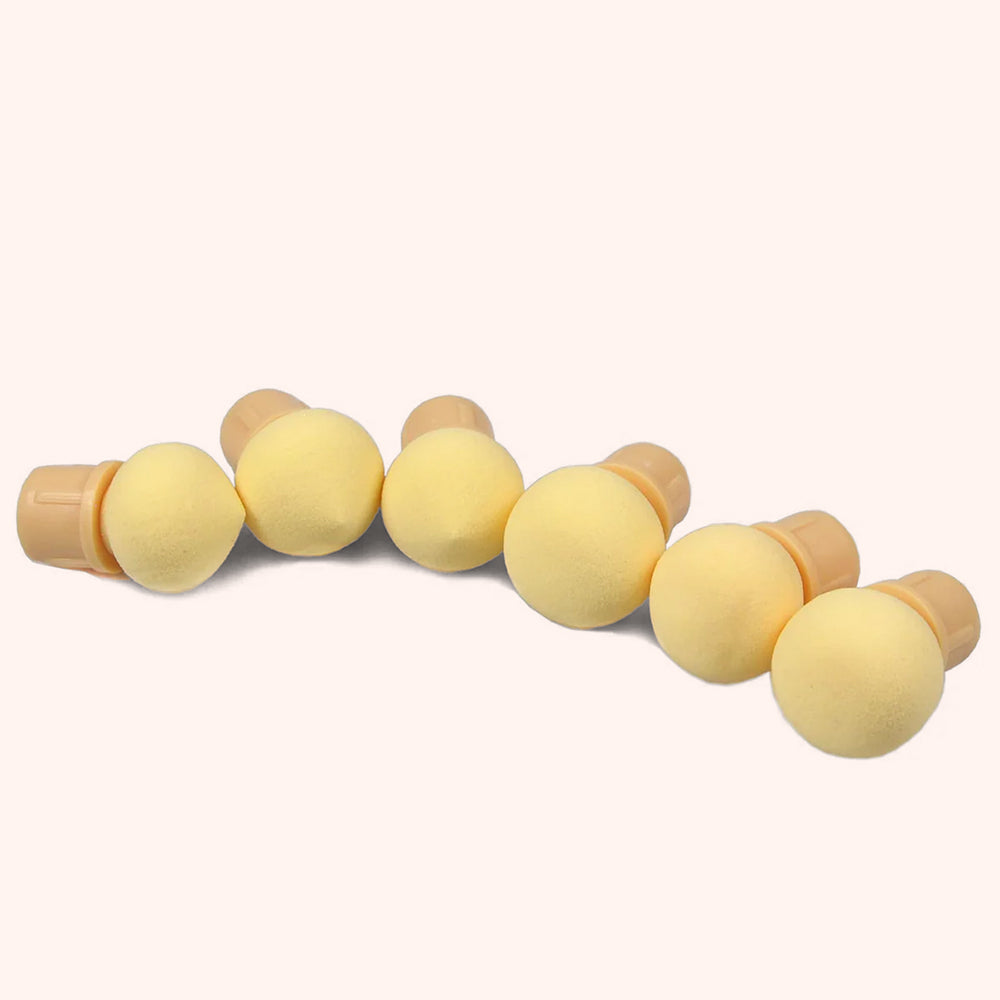 Embouts mousse éponge 6 pièces