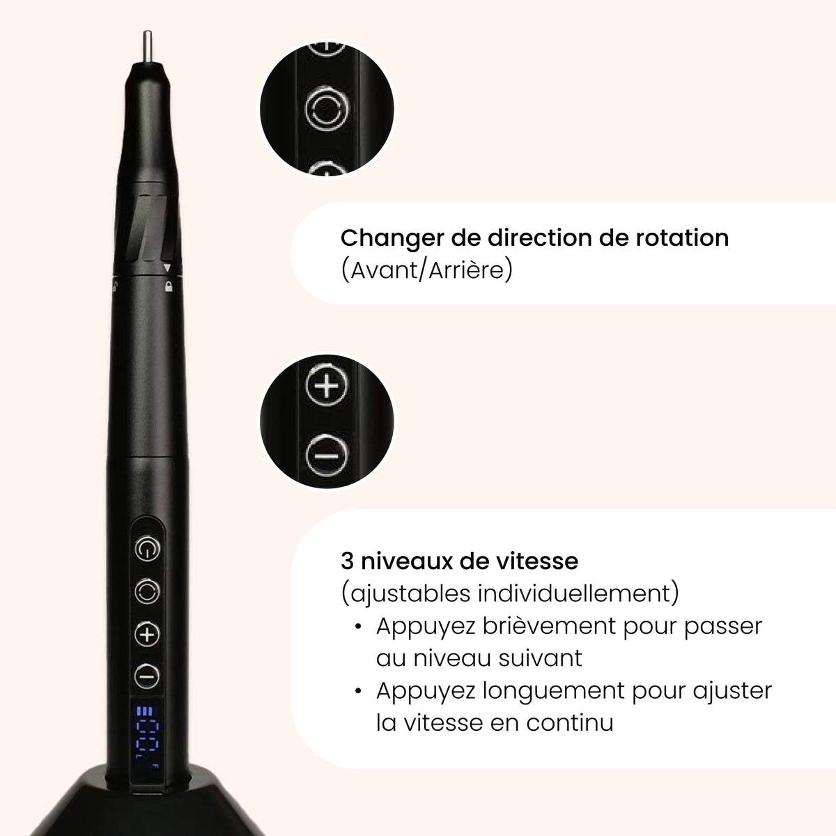 Nail Drill Slim Pro