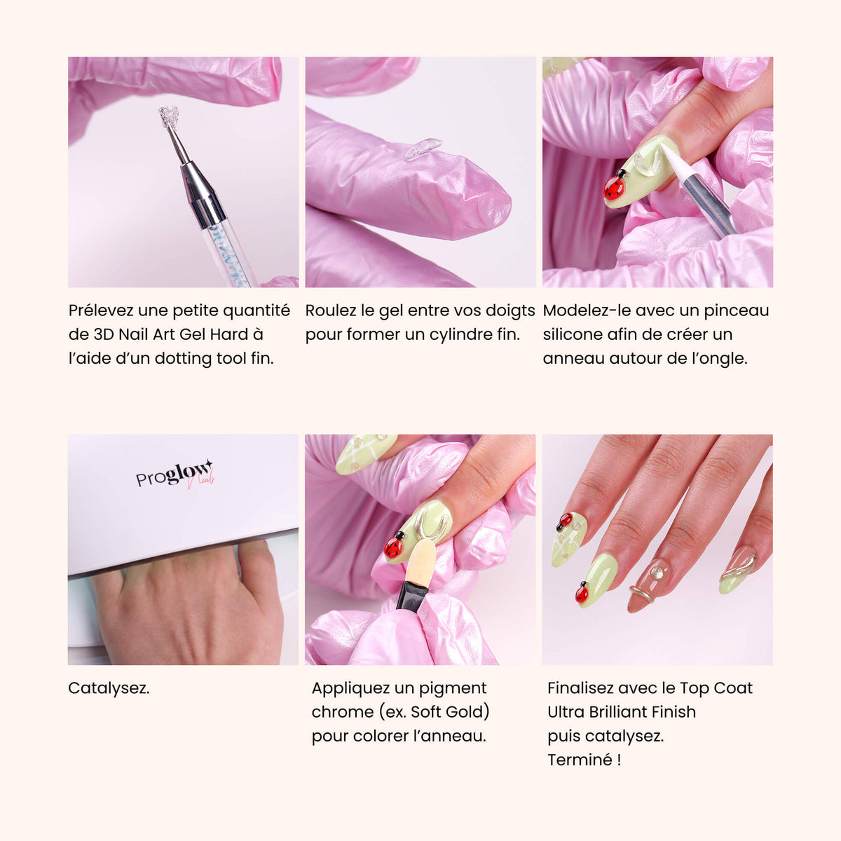 3D Nail Art Gel Hard