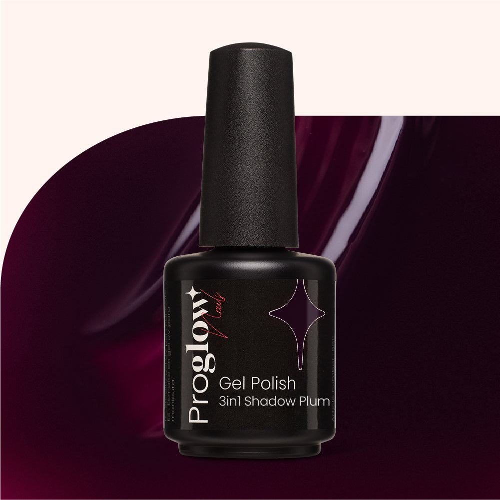 Gel Polish VSP 3in1 No Wipe Shadow Plum