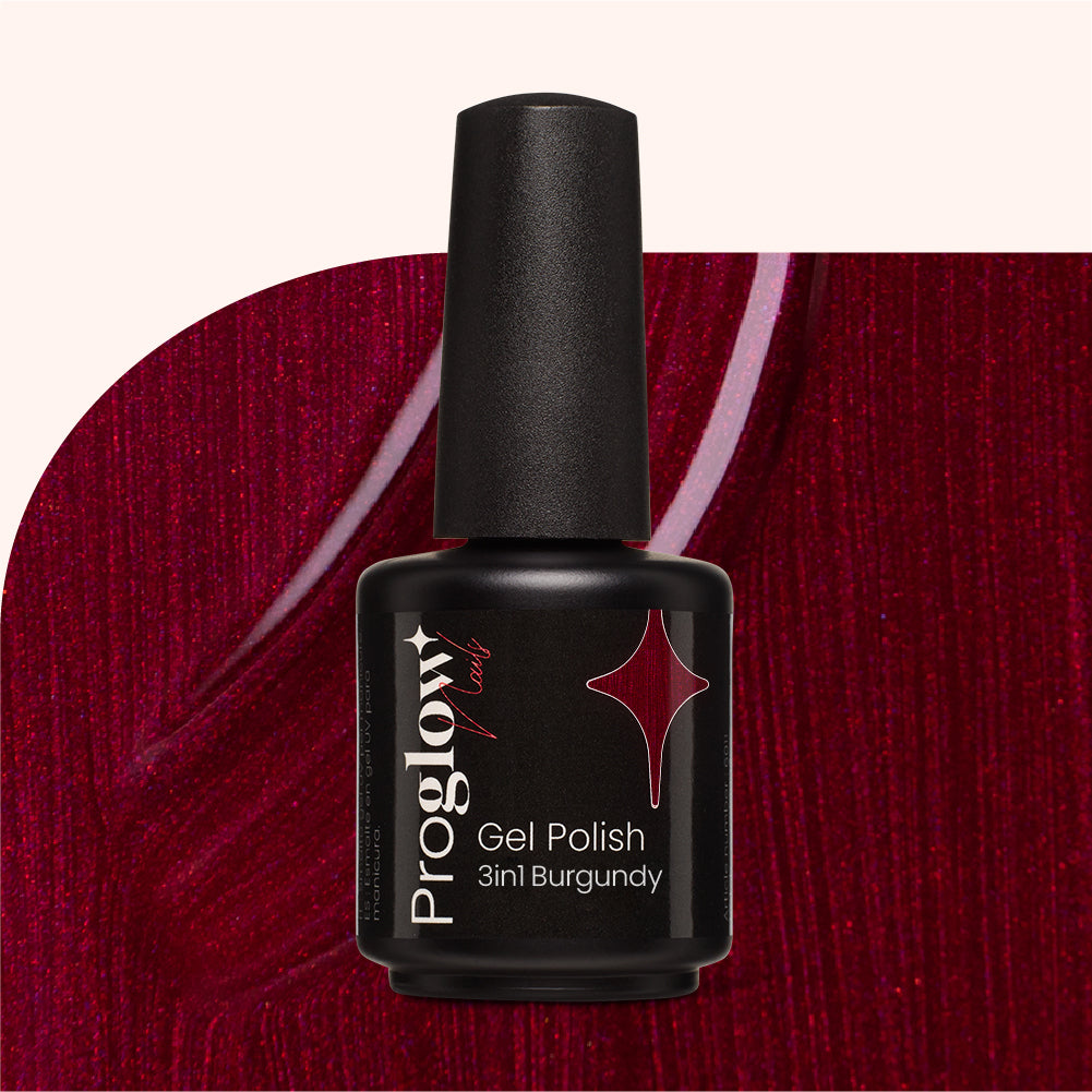Gel Polish VSP 3in1 No Wipe Burgundy