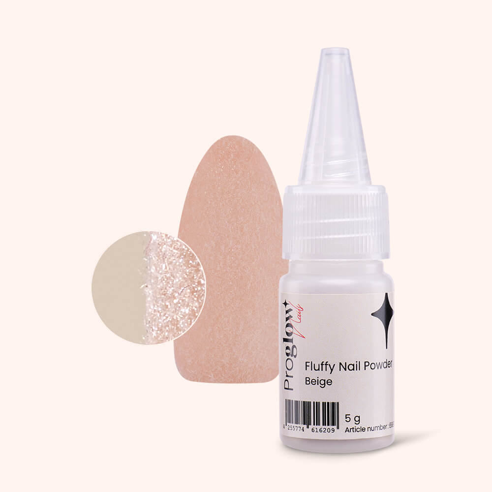 Fluffy Nail Powder Beige