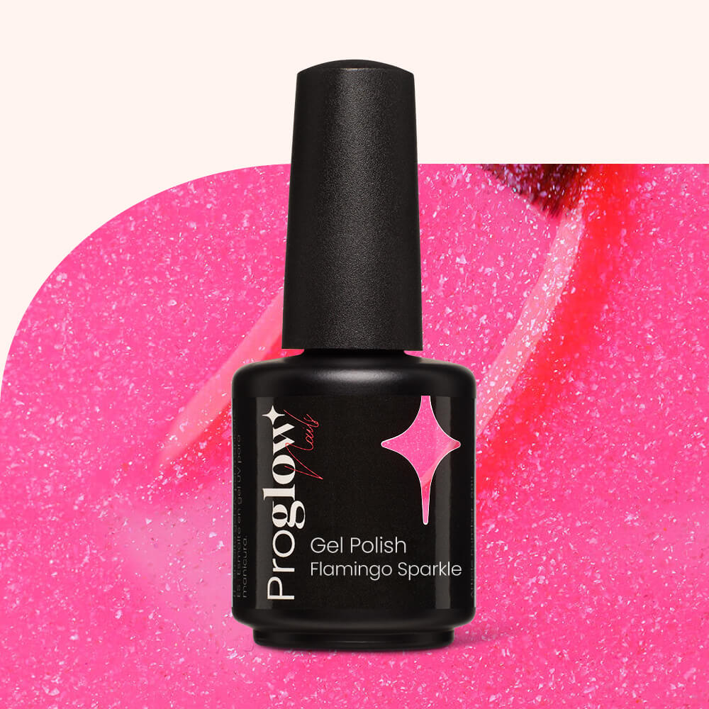 Gel Polish VSP Flamingo Sparkle