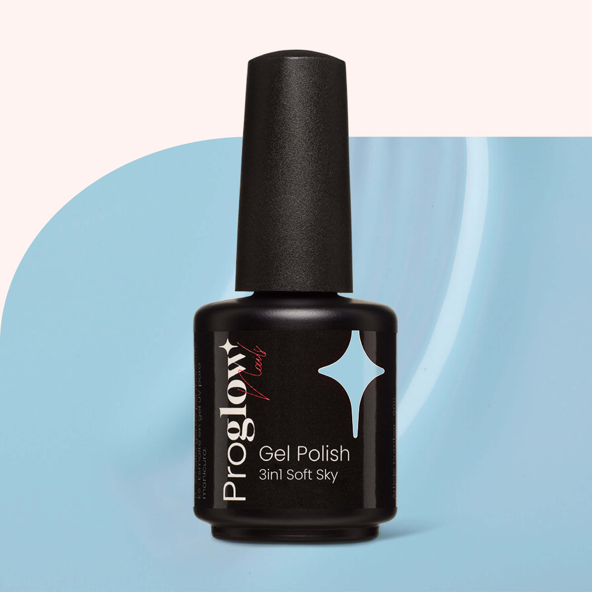 Gel Polish VSP 3in1 No Wipe Soft Sky
