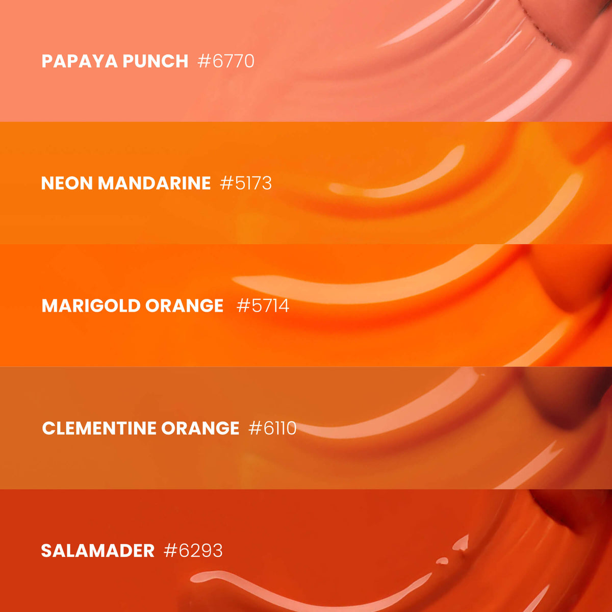 Gel Polish VSP Clementine Orange