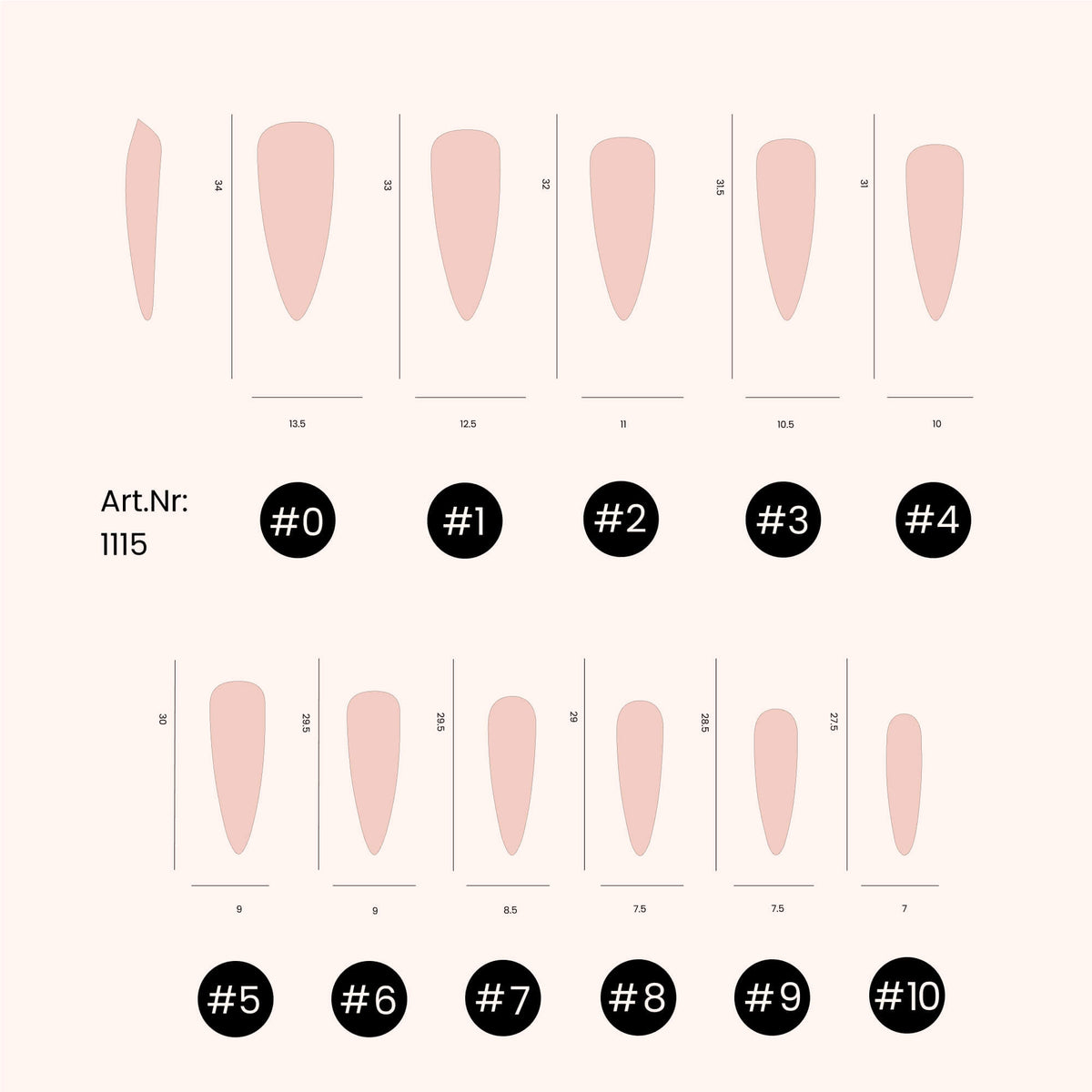 Soft Gel Nail Tips Stiletto Shape (pose américaine) 500 en coffret