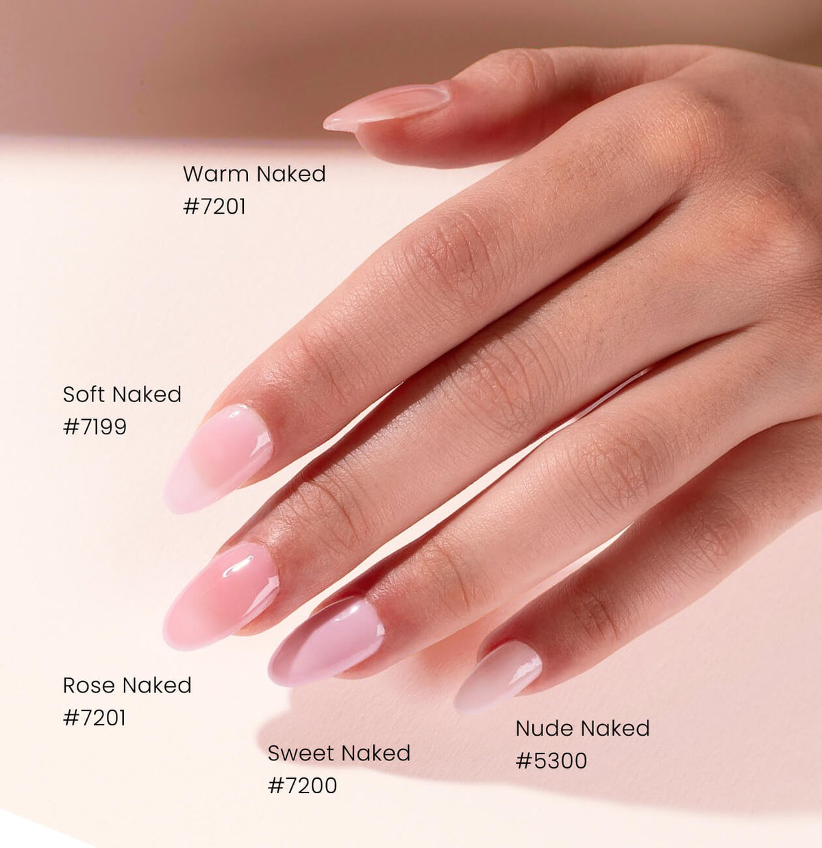 Collection Naked : Les VSP nude parfaits pour des ongles naturels