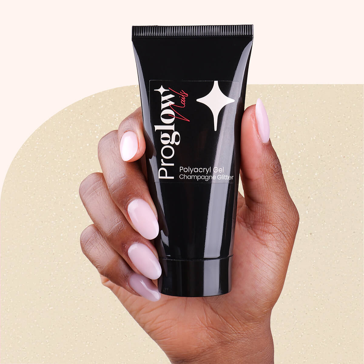 Polyacryl Gel Champagne Glitter 50ml