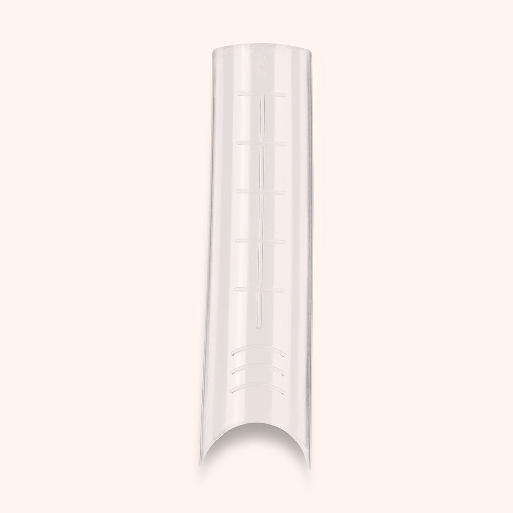 Popits - Dual Tips Square - Press-On Tips Form 2 (C-Curve) - 120 pièces 1