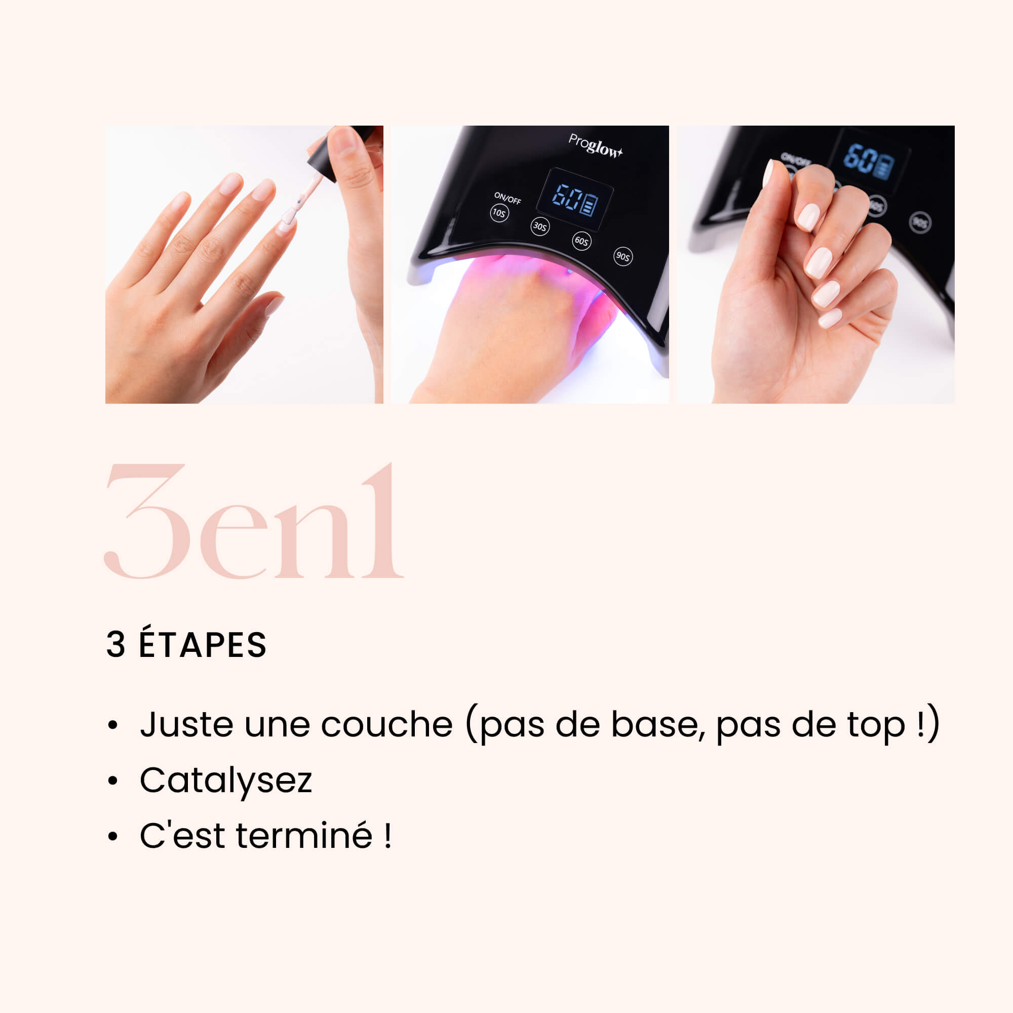 Gel Polish VSP 3in1 No Wipe Mauve Muse