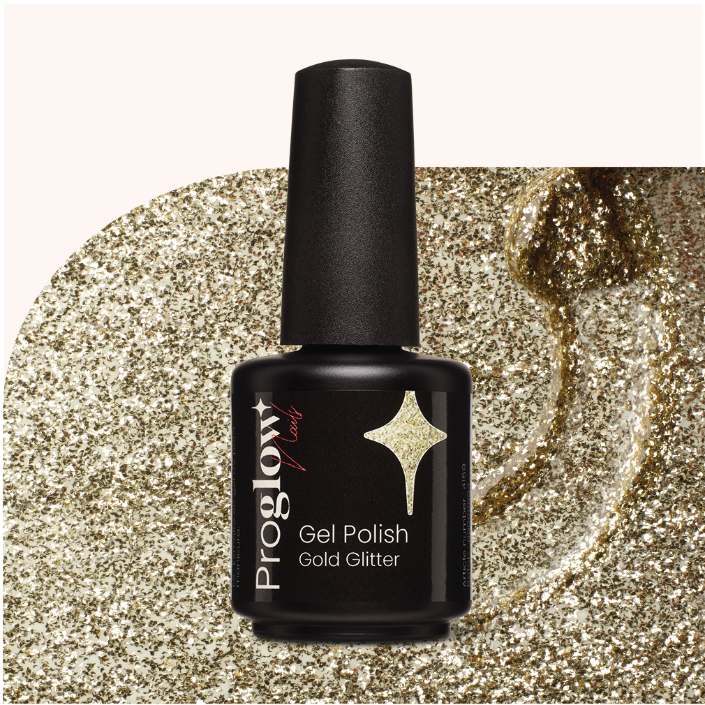 vernis semi permanent couleur dorée