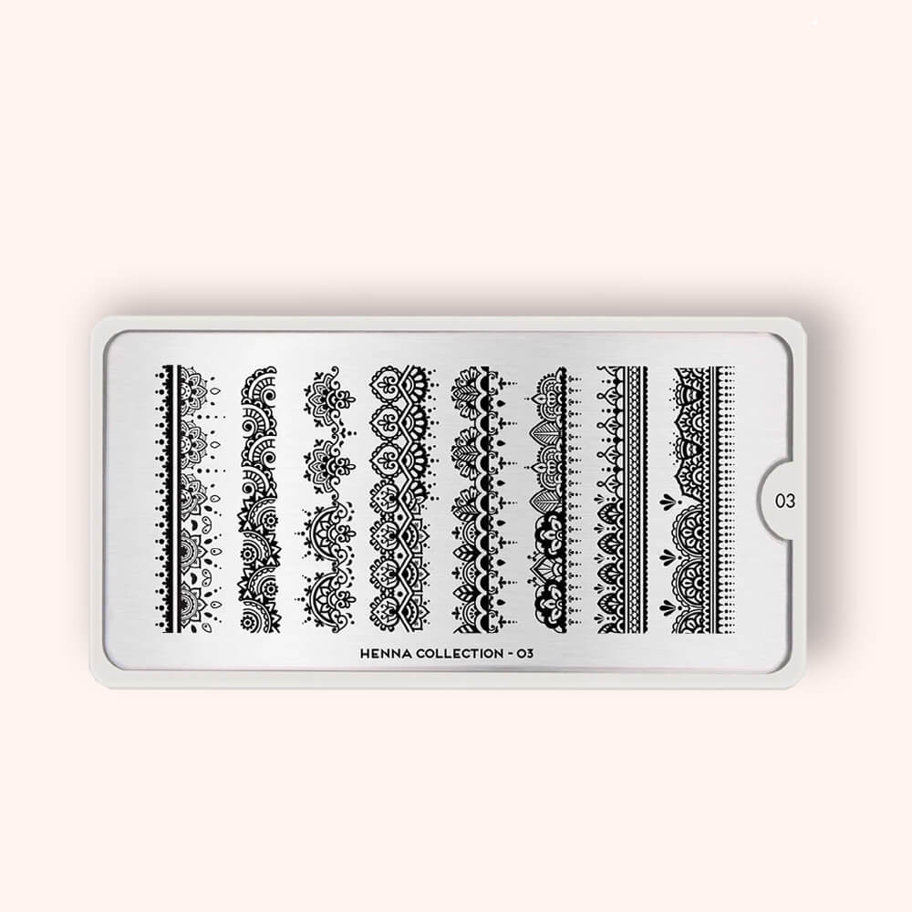 Plaque Stamping Henna 03 - MoYou London