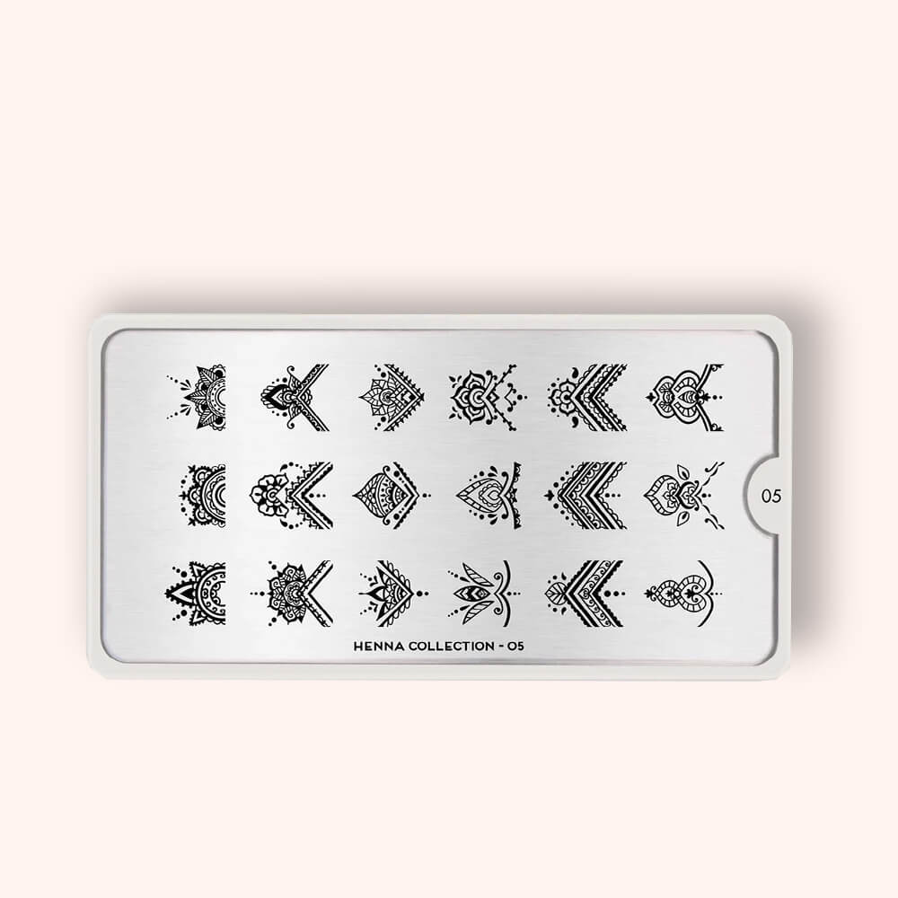 Plaque Stamping Henna 05 - MoYou London