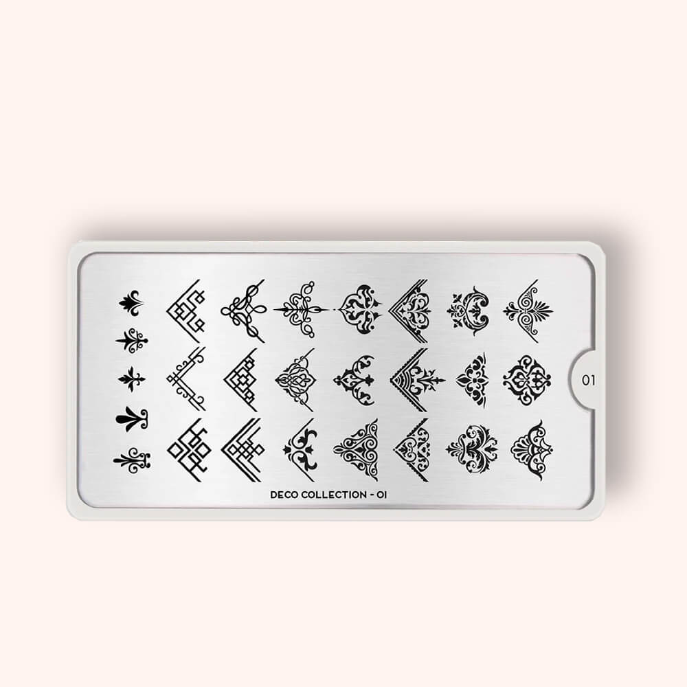Plaque Stamping Deco 01 - MoYou London