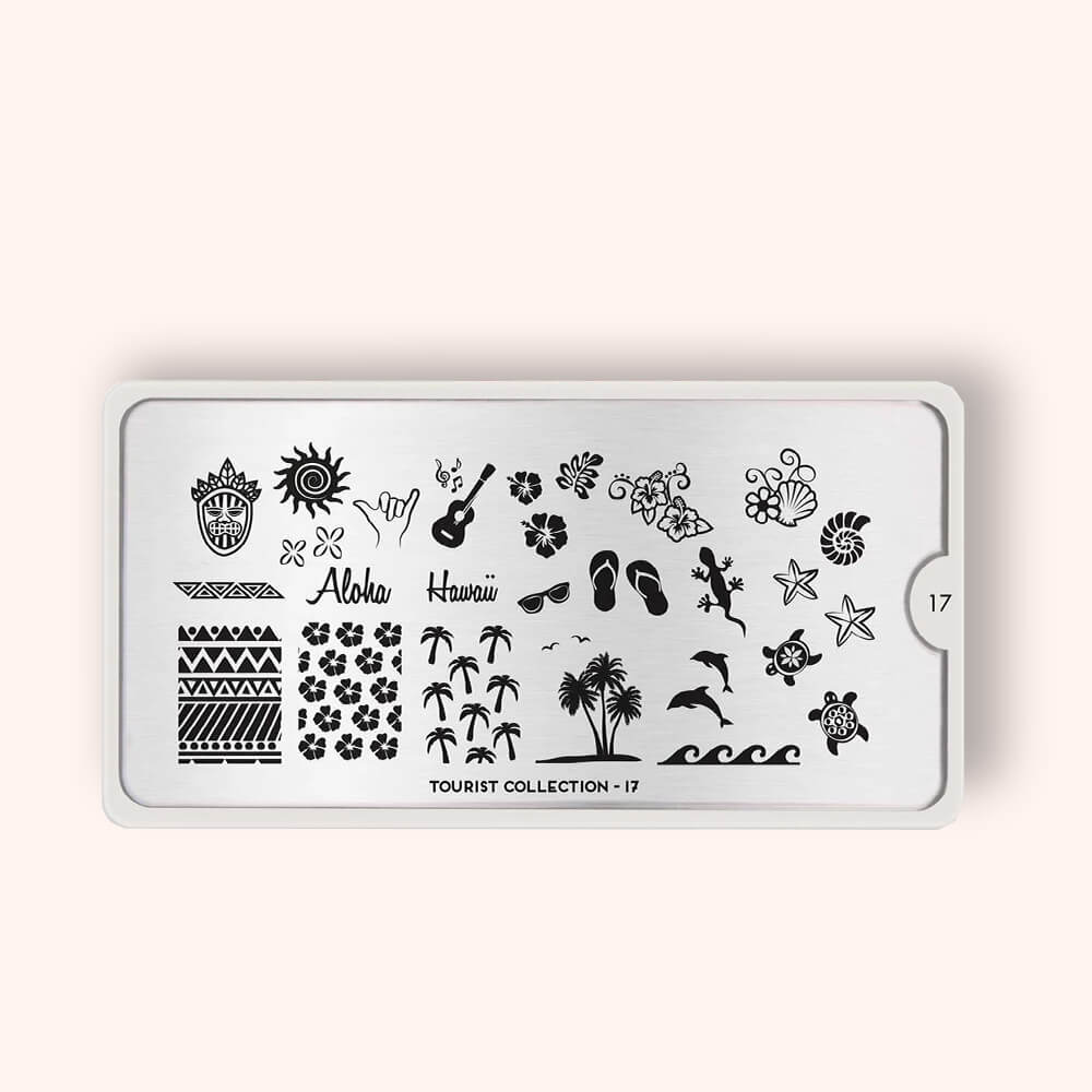 Plaque Stamping Tourist 17 - MoYou London