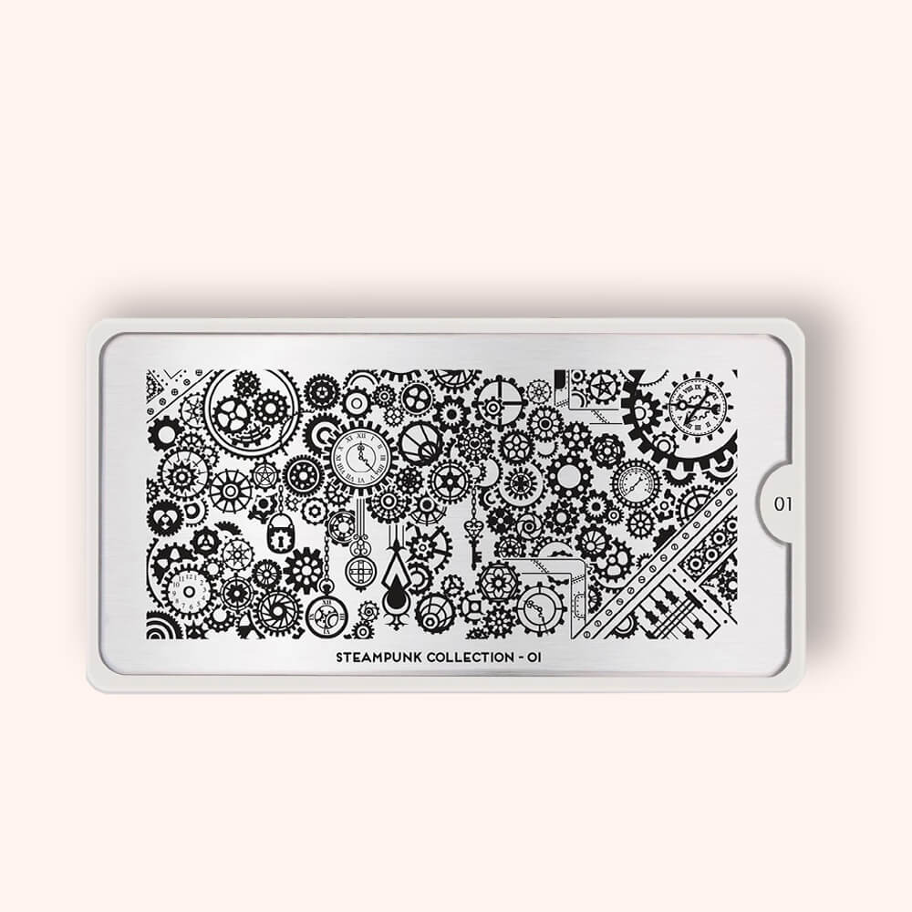 Plaque Stamping Steampunk 01 - MoYou London