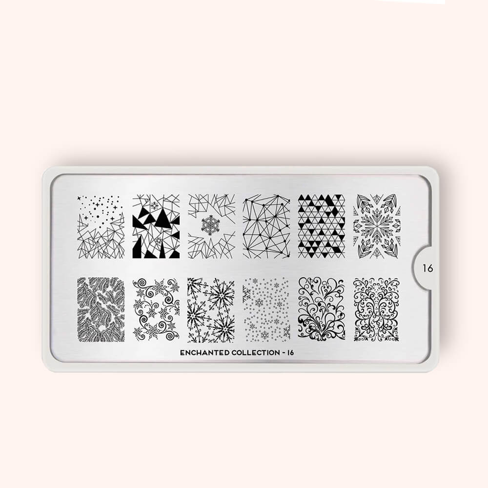 Plaque Stamping Enchanted 16 - MoYou London
