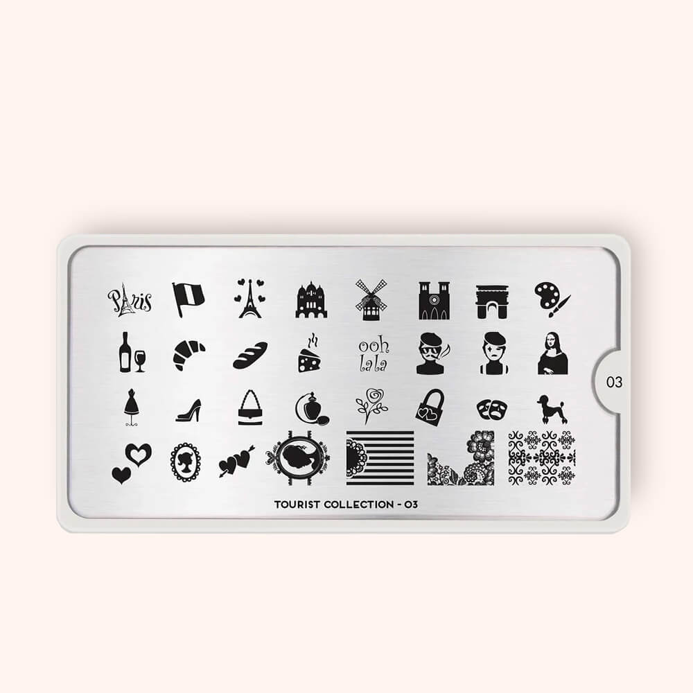 Plaque Stamping Tourist 03 - MoYou London
