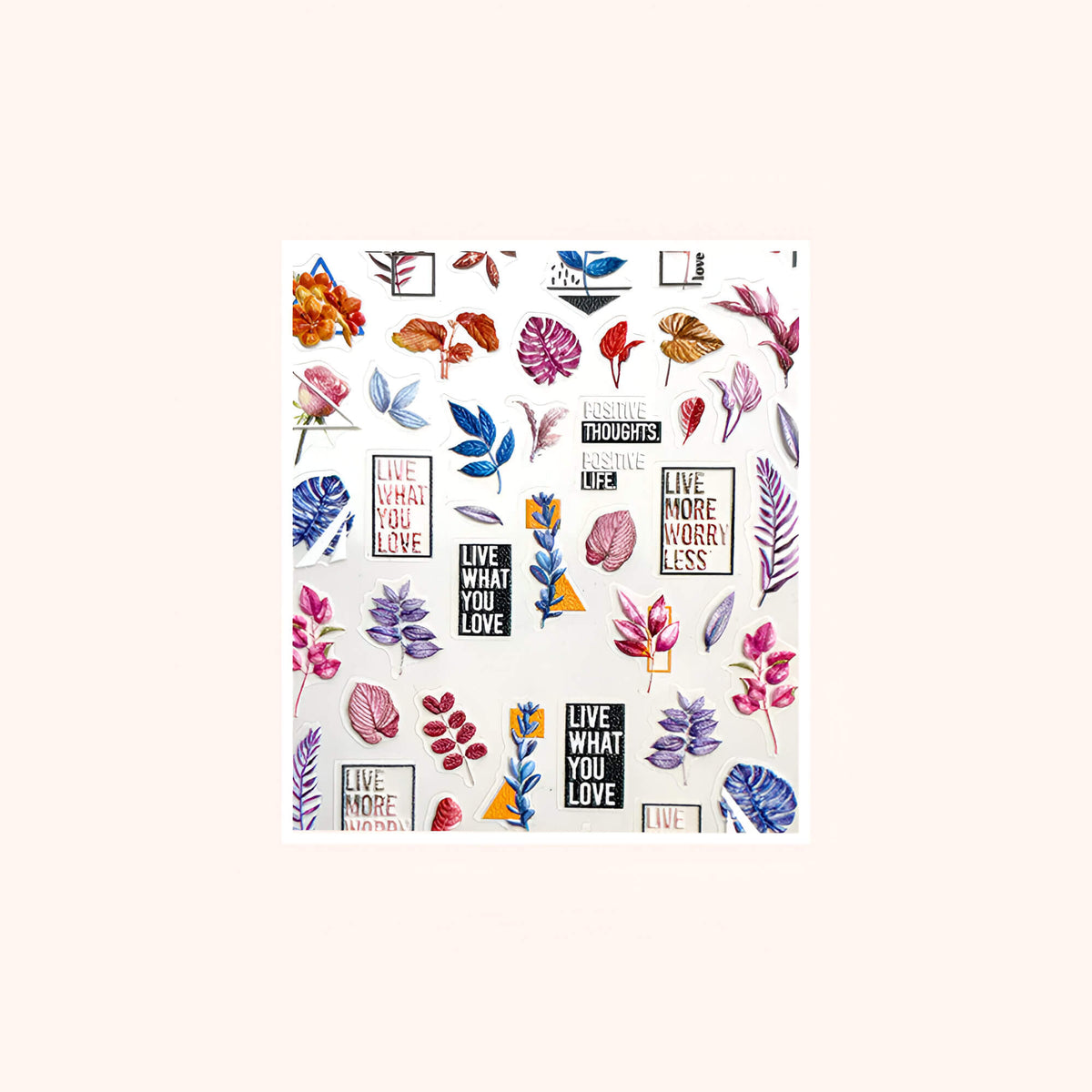 5D Sticker Autumn Leaves