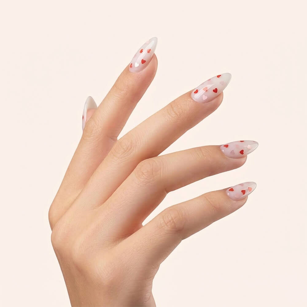Top Coat Full Of Hearts