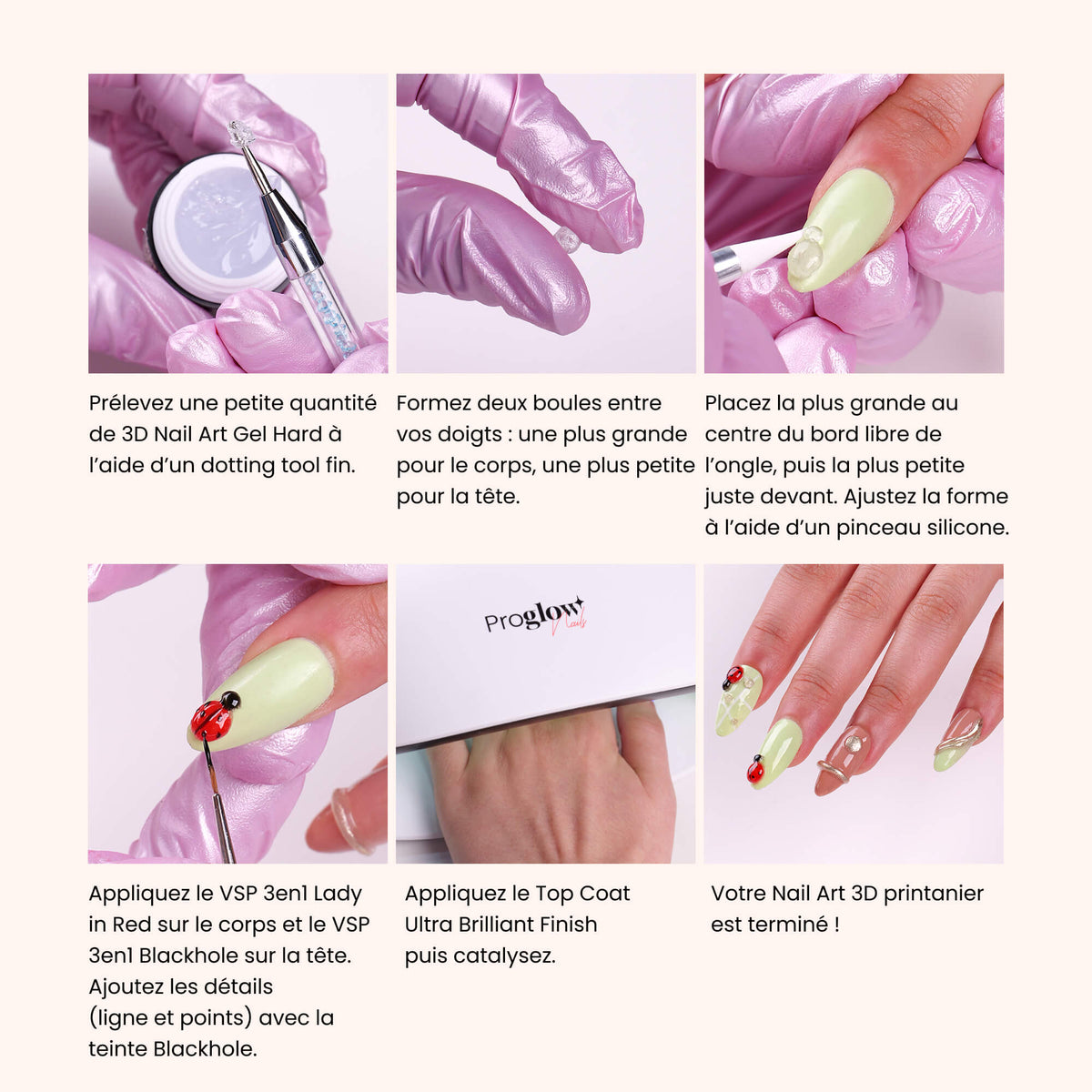 3D Nail Art Gel Hard