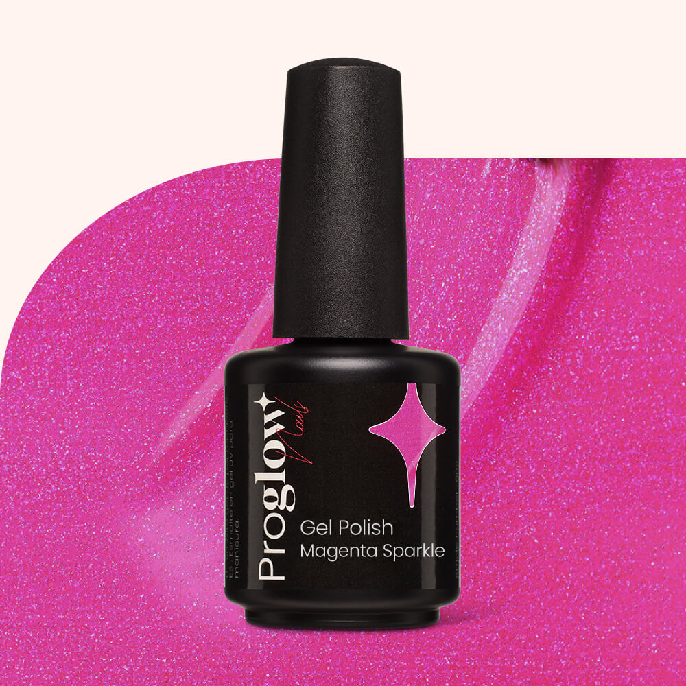 Gel Polish VSP Magenta Sparkle