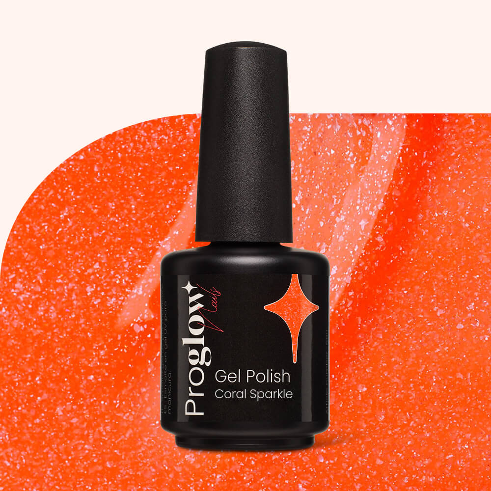 Gel Polish VSP Coral Sparkle