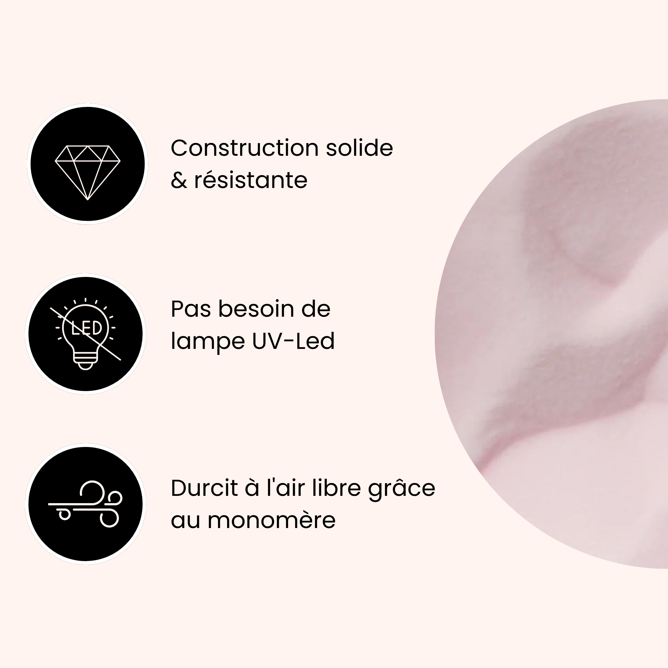 Acrylic Powder 10 g - Hot Pink