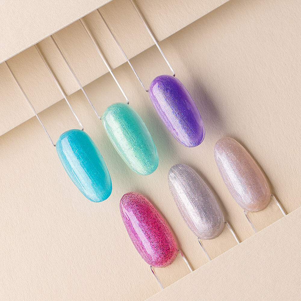 No File Builder Gel - sans Limage - Iridescent Lagoon