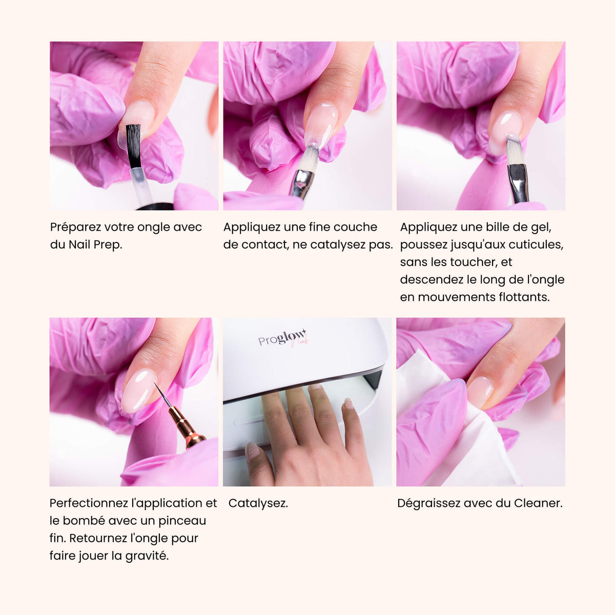 No File Builder Gel Fluid - sans Limage - Milky Rose