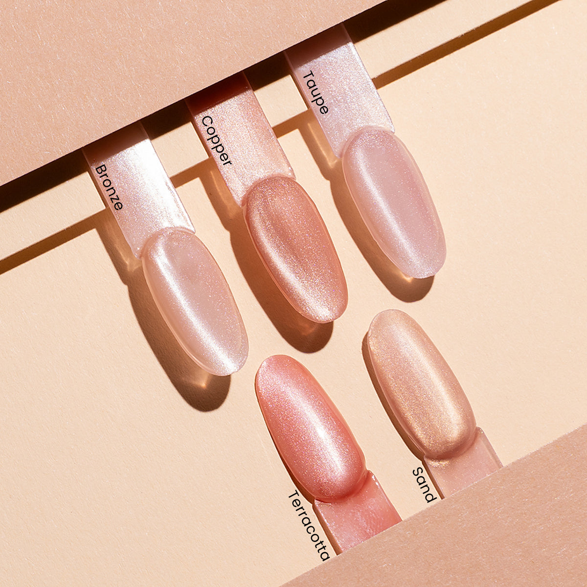 Gel Polish VSP Cat Eye Nude Copper