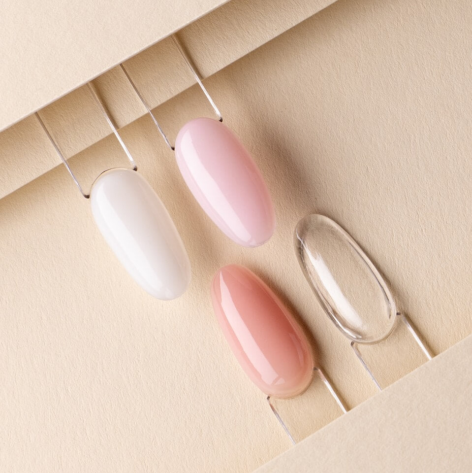 No Heat Builder Gel Milky Rose